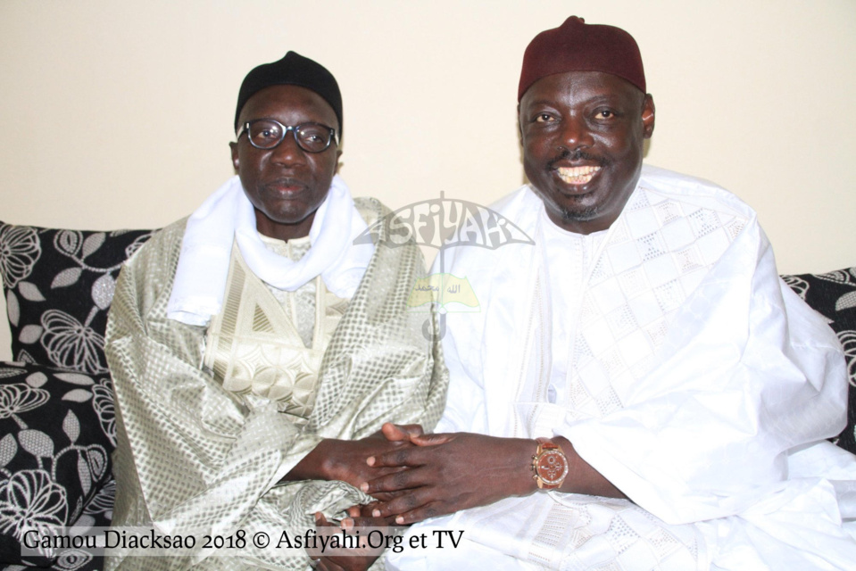 PHOTOS - GAMOU DIACKSAO 2018 - Les Images de la Cérémonie officielle, présidée par Serigne Mbaye Sy Mansour, Khalif General des Tidianes, ce Samedi 21 Avril 2018  