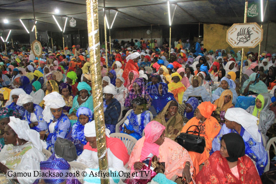 PHOTOS - GAMOU DIACKSAO 2018 - Les Images de la nuit du Gamou animé par Serigne Mbaye Sy Abdou