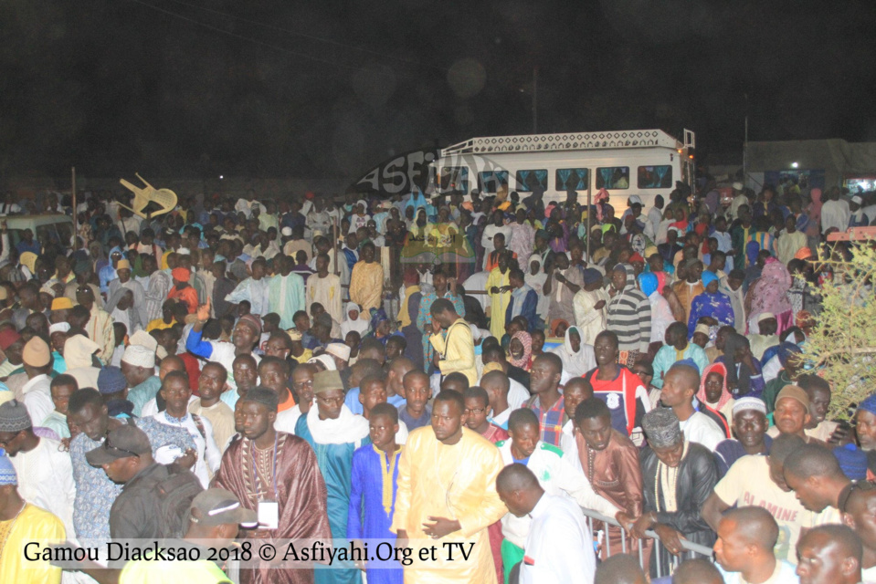 PHOTOS - GAMOU DIACKSAO 2018 - Les Images de la nuit du Gamou animé par Serigne Mbaye Sy Abdou