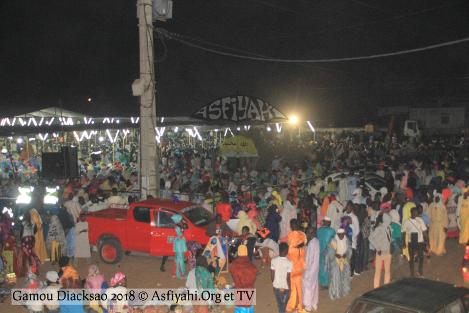 PHOTOS - GAMOU DIACKSAO 2018 - Les Images de la nuit du Gamou animé par Serigne Mbaye Sy Abdou