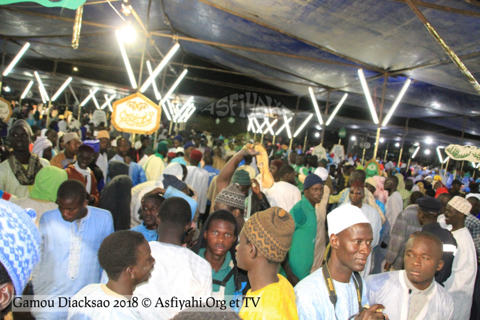 PHOTOS - GAMOU DIACKSAO 2018 - Les Images de la nuit du Gamou animé par Serigne Mbaye Sy Abdou