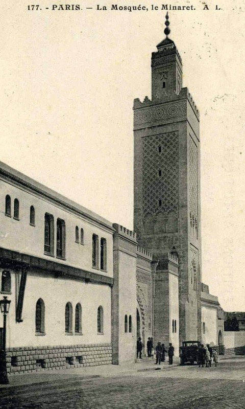La Grande mosquée de Paris fin des années 1920 (1929 ?)