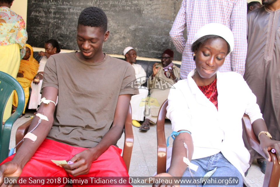 PHOTOS - Les images du Don de Sang de la Jeunesse Tidiane de Dakar Plateau à la Résidence Serigne Babacar Sy