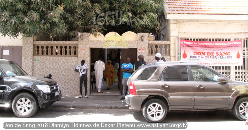 PHOTOS - Les images du Don de Sang de la Jeunesse Tidiane de Dakar Plateau à la Résidence Serigne Babacar Sy