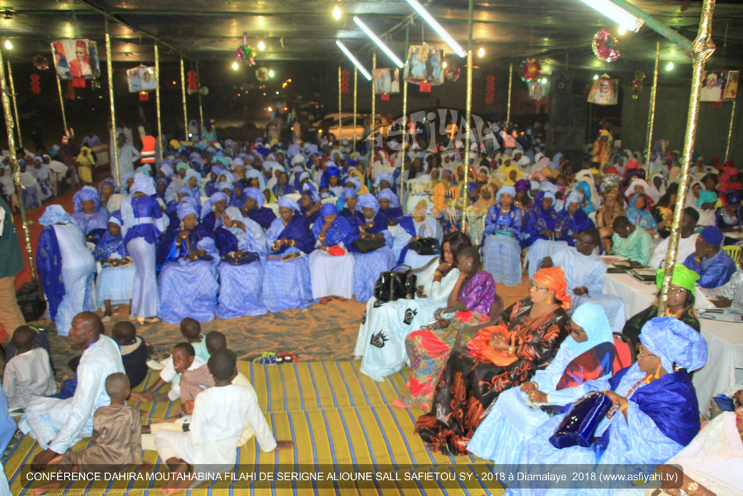 PHOTOS - DIAMALAYE - Les Images de la Conférence 2018 de la Federation des Dahiras Moutahabina Filahi de Serigne Alioune Sall Safietou Sy