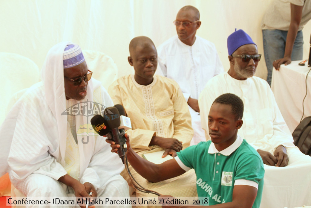 PHOTOS - PARCELLES ASSAINIES - Les images de la conférence 2018 du Daara Al Haqq de Oustaz Mouhamed Mbaye