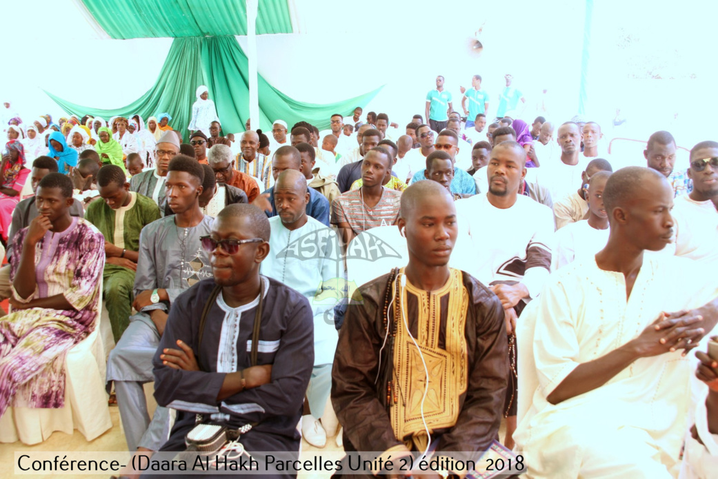 PHOTOS - PARCELLES ASSAINIES - Les images de la conférence 2018 du Daara Al Haqq de Oustaz Mouhamed Mbaye