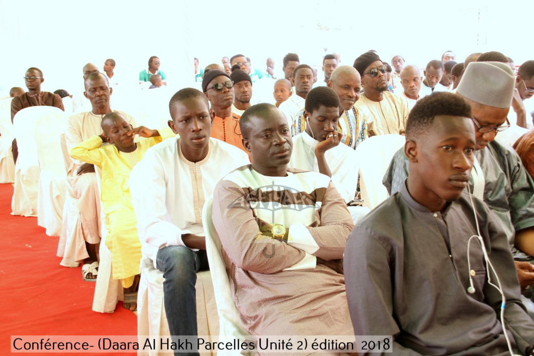 PHOTOS - PARCELLES ASSAINIES - Les images de la conférence 2018 du Daara Al Haqq de Oustaz Mouhamed Mbaye