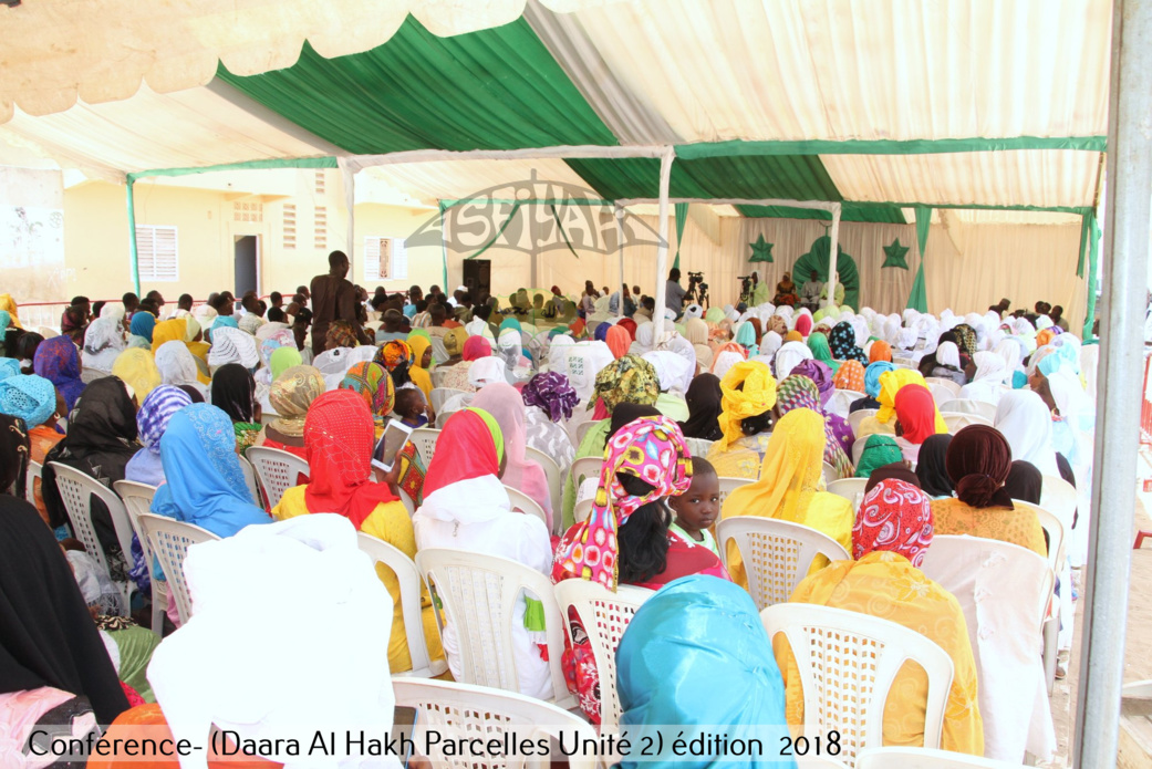 PHOTOS - PARCELLES ASSAINIES - Les images de la conférence 2018 du Daara Al Haqq de Oustaz Mouhamed Mbaye
