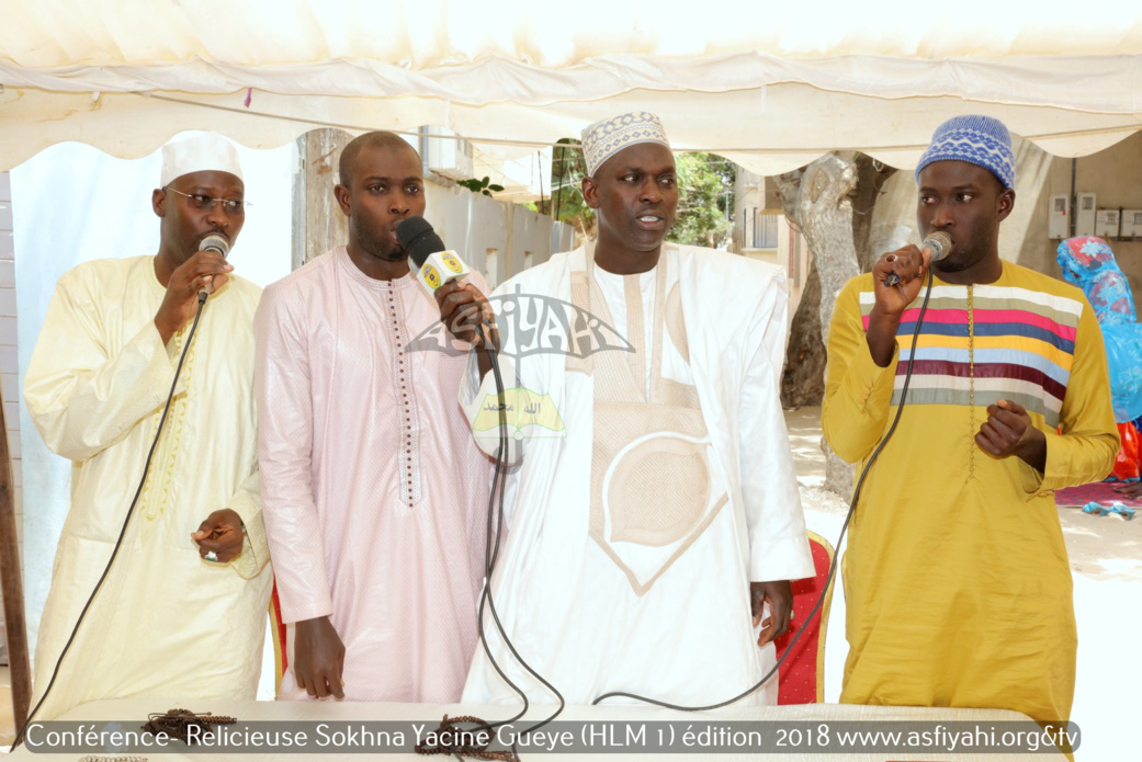 PHOTOS - HLM - Conférence Religieuse organisée par Sokhna Yacine Gueye animée par Oustaz Cheikh Tidiane Biteye 