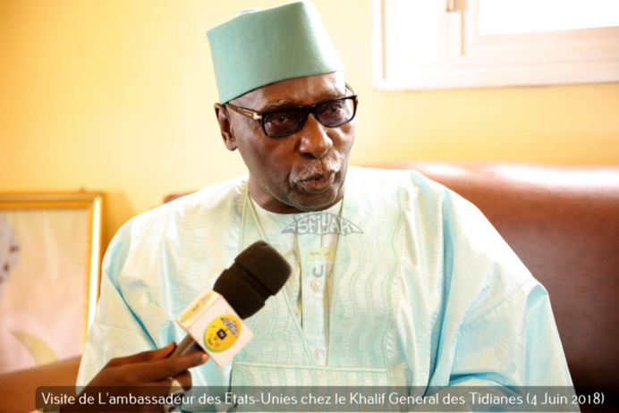 PHOTOS - L'ambassadeur des Etats-unies reçu par le Khalif Général des Tidianes Serigne Mbaye Sy Mansour: L'exception Sénégalaise, la lutte contre le Terrorisme au menu des échanges PHOTOS - L'ambassadeur des Etats-unies reçu par le Khalif Général des Tidianes Serigne Mbaye Sy Mansour: L'exception Sénégalaise, la lutte contre le Terrorisme au menu des échanges