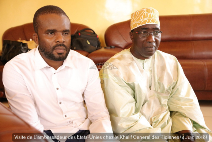 PHOTOS - L'ambassadeur des Etats-unies reçu par le Khalif Général des Tidianes Serigne Mbaye Sy Mansour: L'exception Sénégalaise, la lutte contre le Terrorisme au menu des échanges PHOTOS - L'ambassadeur des Etats-unies reçu par le Khalif Général des Tidianes Serigne Mbaye Sy Mansour: L'exception Sénégalaise, la lutte contre le Terrorisme au menu des échanges
