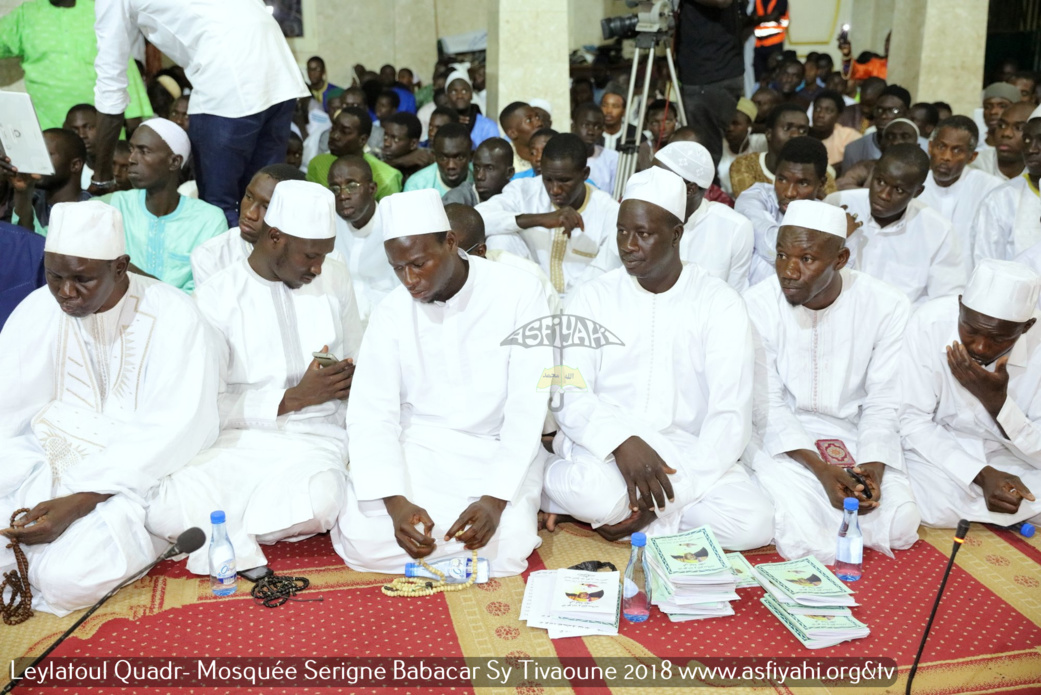 PHOTOS - TIVAOUANE - les Images de la Leylatoul Qadr 2018 à la Mosquée Serigne Babacar Sy sous la presidence de Serigne Pape Malick Sy
