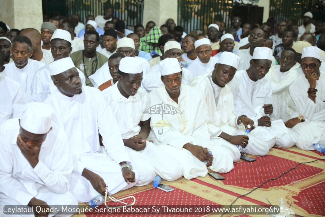 PHOTOS - TIVAOUANE - les Images de la Leylatoul Qadr 2018 à la Mosquée Serigne Babacar Sy sous la presidence de Serigne Pape Malick Sy