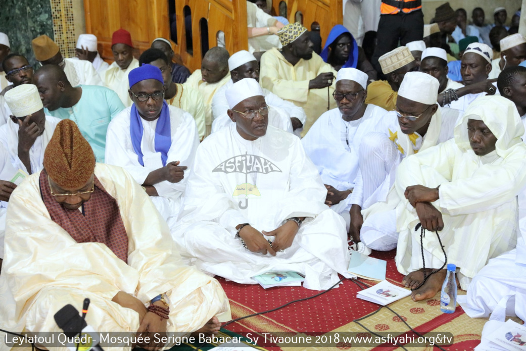 PHOTOS - TIVAOUANE - les Images de la Leylatoul Qadr 2018 à la Mosquée Serigne Babacar Sy sous la presidence de Serigne Pape Malick Sy