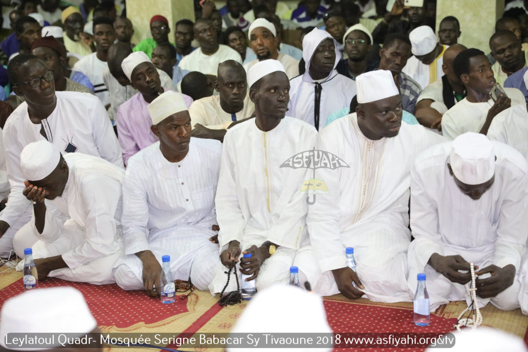PHOTOS - TIVAOUANE - les Images de la Leylatoul Qadr 2018 à la Mosquée Serigne Babacar Sy sous la presidence de Serigne Pape Malick Sy