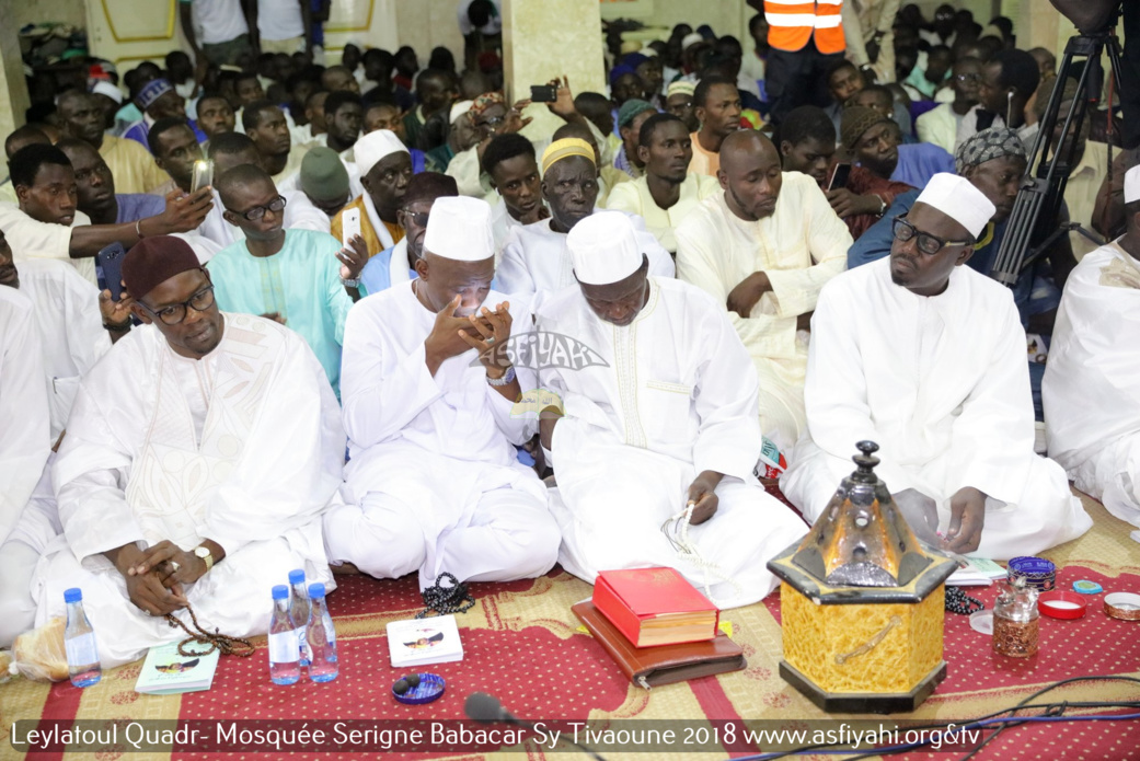 PHOTOS - TIVAOUANE - les Images de la Leylatoul Qadr 2018 à la Mosquée Serigne Babacar Sy sous la presidence de Serigne Pape Malick Sy