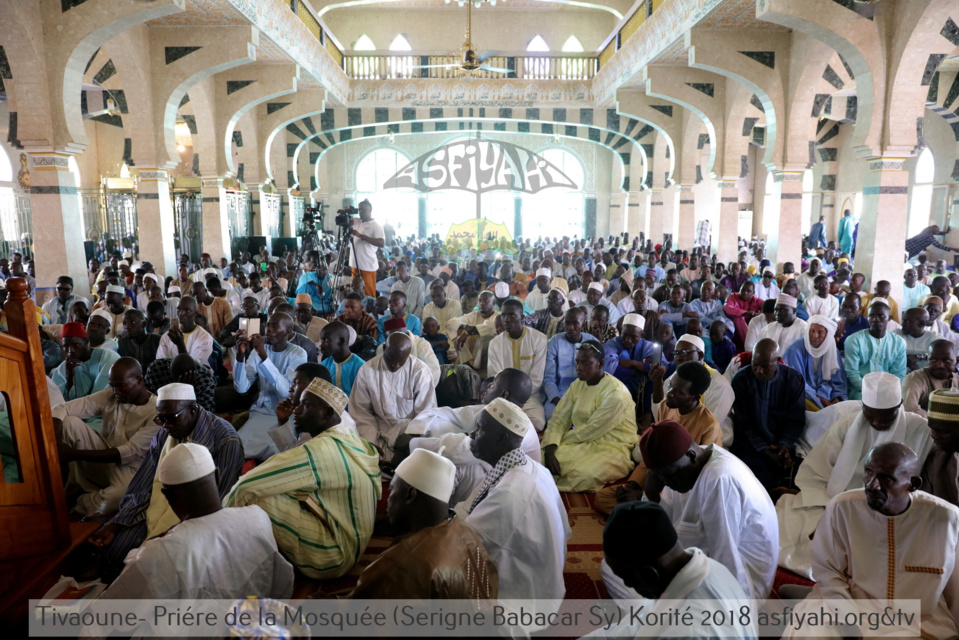 PHOTOS - KORITÉ 2018 À TIVAOUANE - Les Images de la Priere à la Mosquée Khalifa Babacar SY (rta)