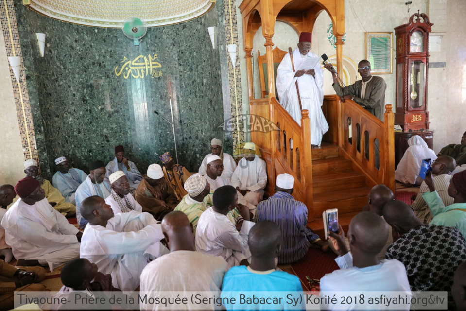 PHOTOS - KORITÉ 2018 À TIVAOUANE - Les Images de la Priere à la Mosquée Khalifa Babacar SY (rta)