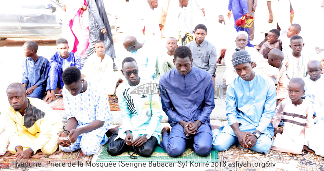PHOTOS - KORITÉ 2018 À TIVAOUANE - Les Images de la Priere à la Mosquée Khalifa Babacar SY (rta)