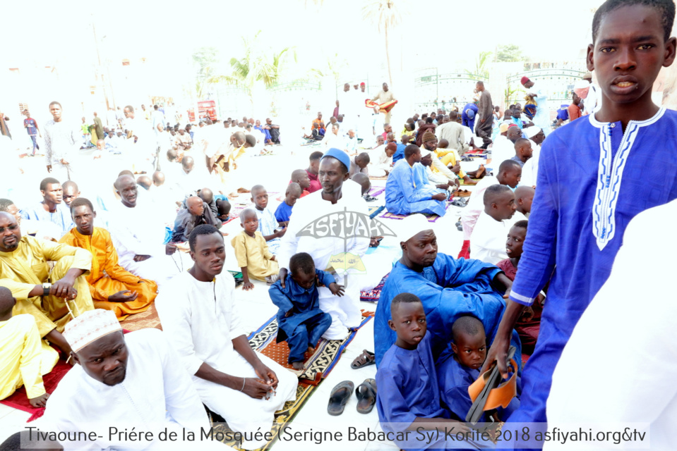PHOTOS - KORITÉ 2018 À TIVAOUANE - Les Images de la Priere à la Mosquée Khalifa Babacar SY (rta)