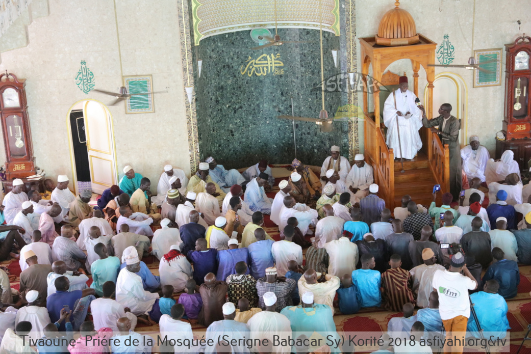 PHOTOS - KORITÉ 2018 À TIVAOUANE - Les Images de la Priere à la Mosquée Khalifa Babacar SY (rta)