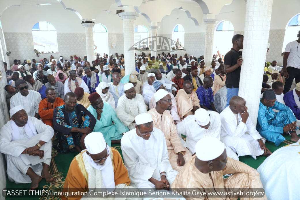 PHOTOS - TASSET (THIES) Inauguration du Complexe Islamique Serigne Khalifa Gaye 2018 - Les images de la Priere du Vendredi et de la Hadratoul Djumah