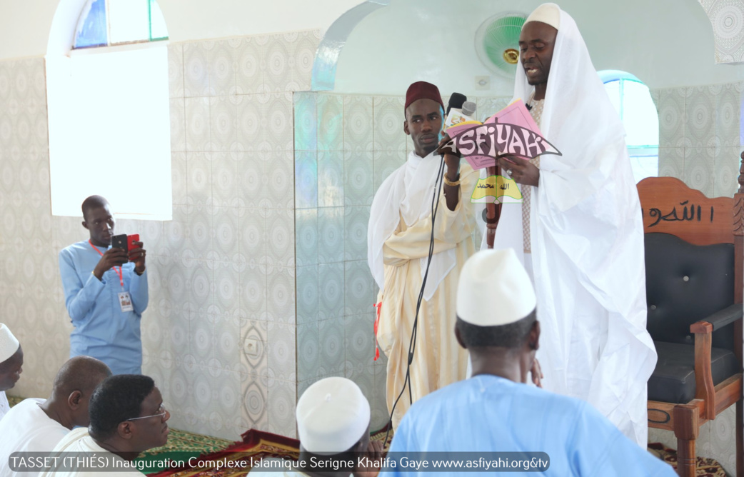 PHOTOS - TASSET (THIES) Inauguration du Complexe Islamique Serigne Khalifa Gaye 2018 - Les images de la Priere du Vendredi et de la Hadratoul Djumah