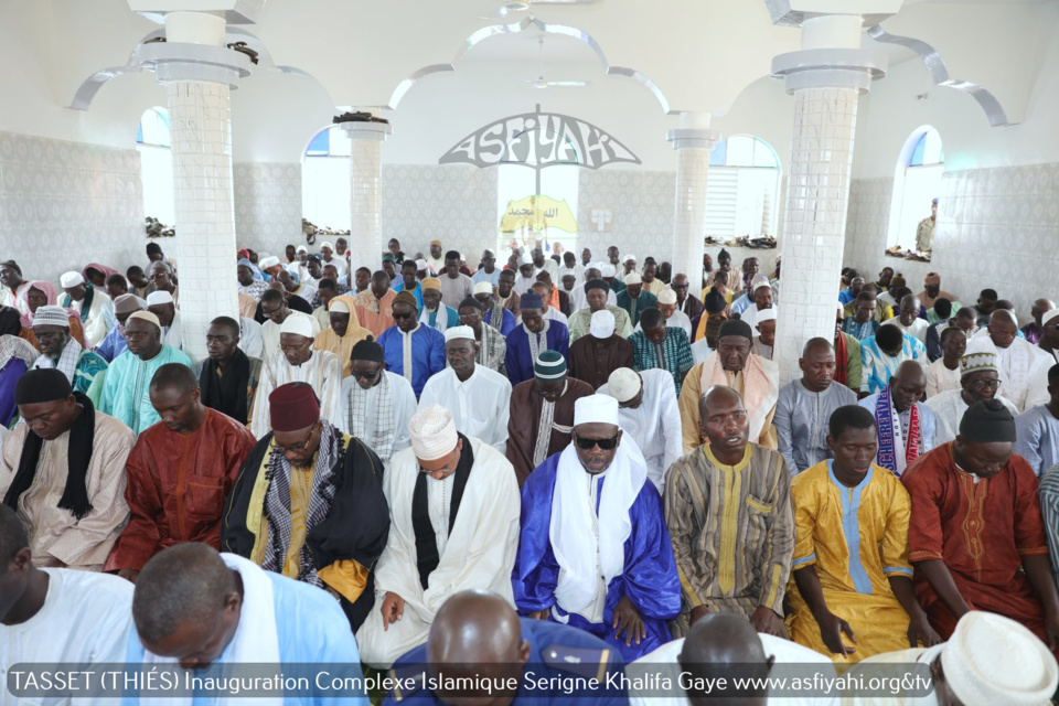 PHOTOS - TASSET (THIES) Inauguration du Complexe Islamique Serigne Khalifa Gaye 2018 - Les images de la Priere du Vendredi et de la Hadratoul Djumah