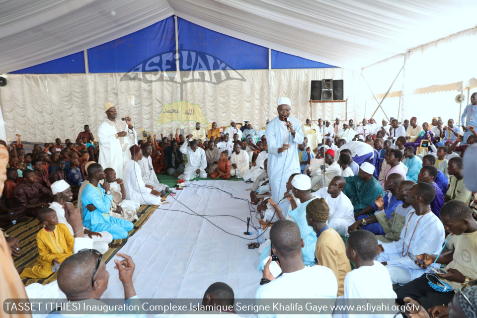 PHOTOS - TASSET (THIES) Inauguration du Complexe Islamique Serigne Khalifa Gaye 2018 - Les images de la Priere du Vendredi et de la Hadratoul Djumah