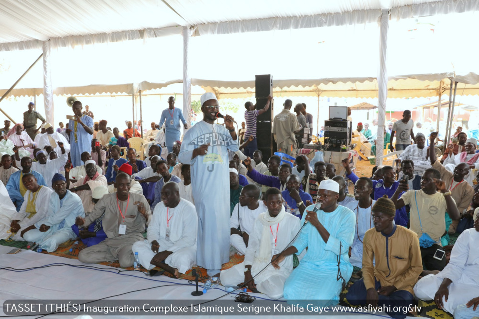 PHOTOS - TASSET (THIES) Inauguration du Complexe Islamique Serigne Khalifa Gaye 2018 - Les images de la Priere du Vendredi et de la Hadratoul Djumah