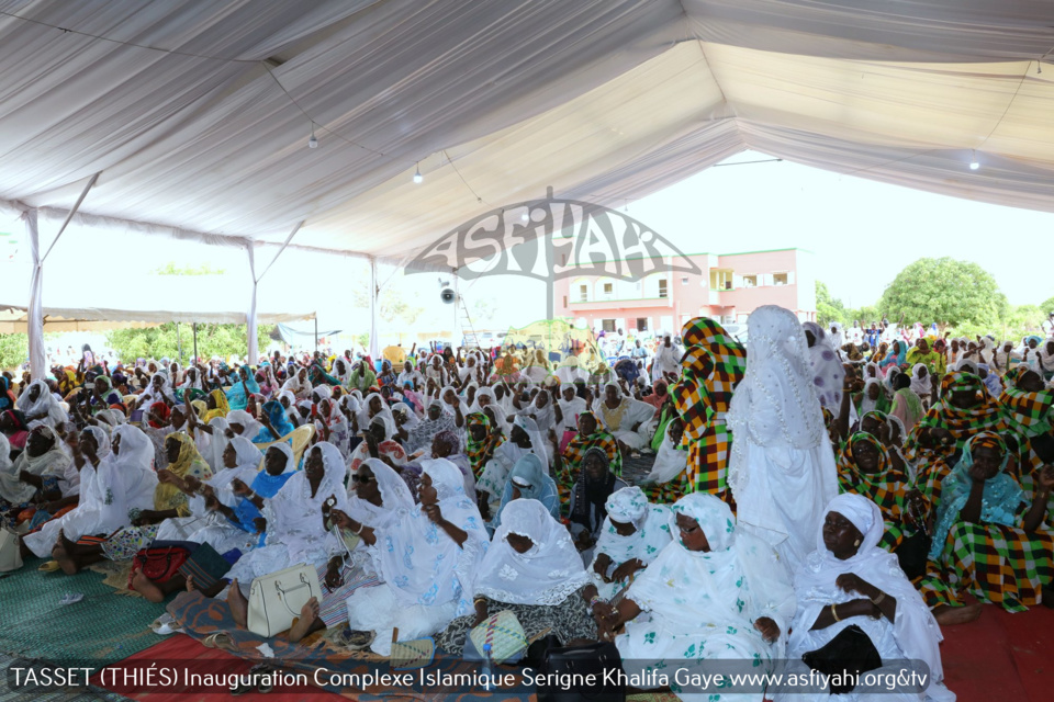 PHOTOS - TASSET (THIES) Inauguration du Complexe Islamique Serigne Khalifa Gaye 2018 - Les images de la Priere du Vendredi et de la Hadratoul Djumah
