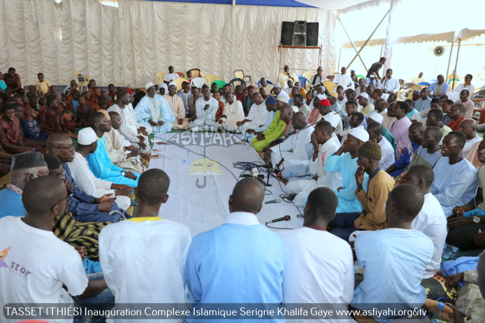 PHOTOS - TASSET (THIES) Inauguration du Complexe Islamique Serigne Khalifa Gaye 2018 - Les images de la Priere du Vendredi et de la Hadratoul Djumah