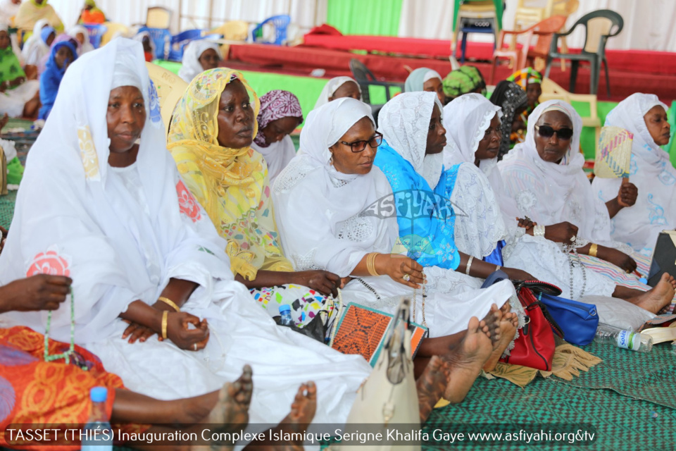 PHOTOS - TASSET (THIES) Inauguration du Complexe Islamique Serigne Khalifa Gaye 2018 - Les images de la Priere du Vendredi et de la Hadratoul Djumah