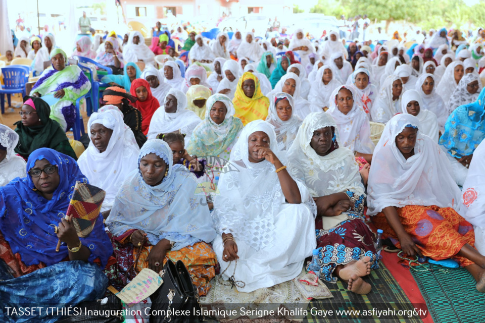 PHOTOS - TASSET (THIES) Inauguration du Complexe Islamique Serigne Khalifa Gaye 2018 - Les images de la Priere du Vendredi et de la Hadratoul Djumah