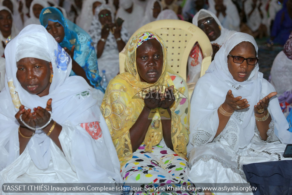 PHOTOS - TASSET (THIES) Inauguration du Complexe Islamique Serigne Khalifa Gaye 2018 - Les images de la Priere du Vendredi et de la Hadratoul Djumah