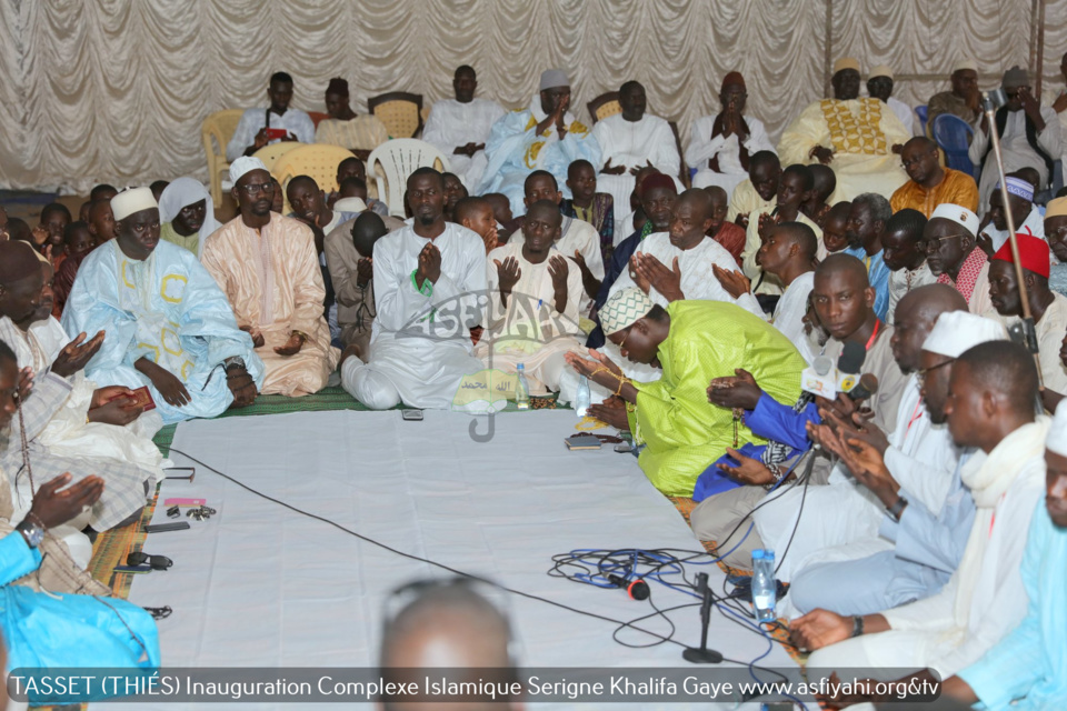 PHOTOS - TASSET (THIES) Inauguration du Complexe Islamique Serigne Khalifa Gaye 2018 - Les images de la Priere du Vendredi et de la Hadratoul Djumah