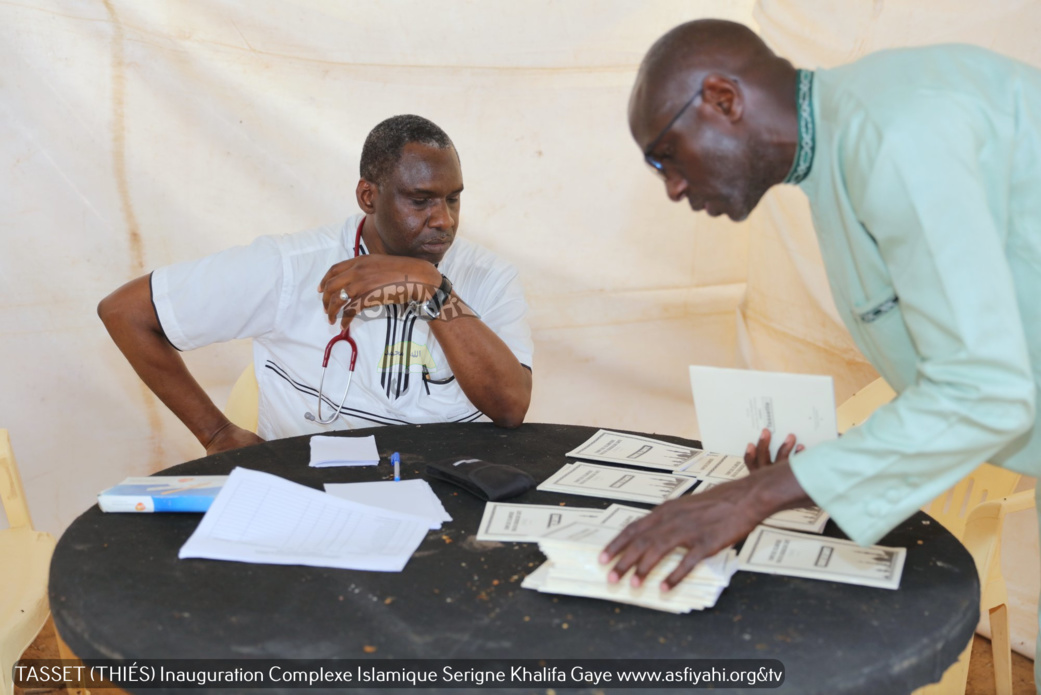 PHOTOS - TASSET (THIES) : Les images de la Cérémonie Officielle Inaugurale du Complexe Islamique Serigne Khalifa Gaye 