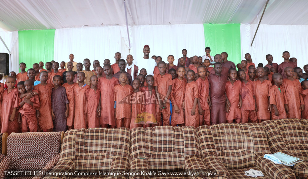 PHOTOS - TASSET (THIES) : Les images de la Cérémonie Officielle Inaugurale du Complexe Islamique Serigne Khalifa Gaye 