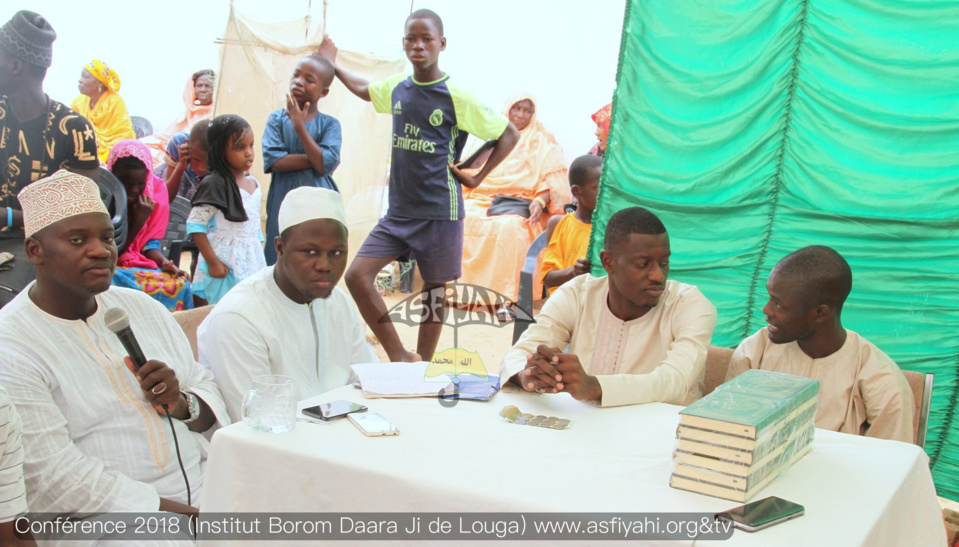 PHOTOS - LOUGA - Les images de la Conférence de l'Institut Borom Daara Ji de Serigne Ahmed Sarr, presidée par Serigne Habib Sy Mansour