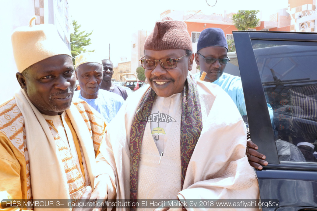 PHOTOS -  THIES - Les images de l'Inauguration de l'institut El Hadj Malick SY de Serigne Khalifa KEBE