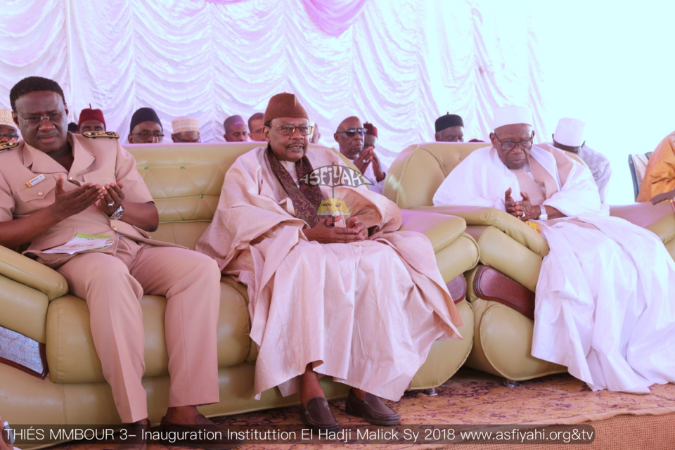 PHOTOS -  THIES - Les images de l'Inauguration de l'institut El Hadj Malick SY de Serigne Khalifa KEBE