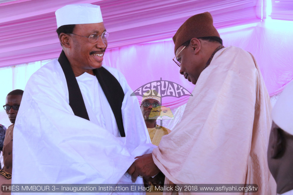 PHOTOS -  THIES - Les images de l'Inauguration de l'institut El Hadj Malick SY de Serigne Khalifa KEBE