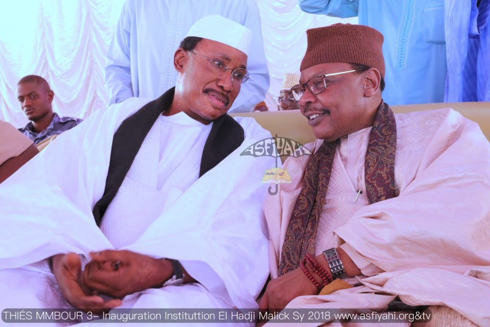 PHOTOS -  THIES - Les images de l'Inauguration de l'institut El Hadj Malick SY de Serigne Khalifa KEBE