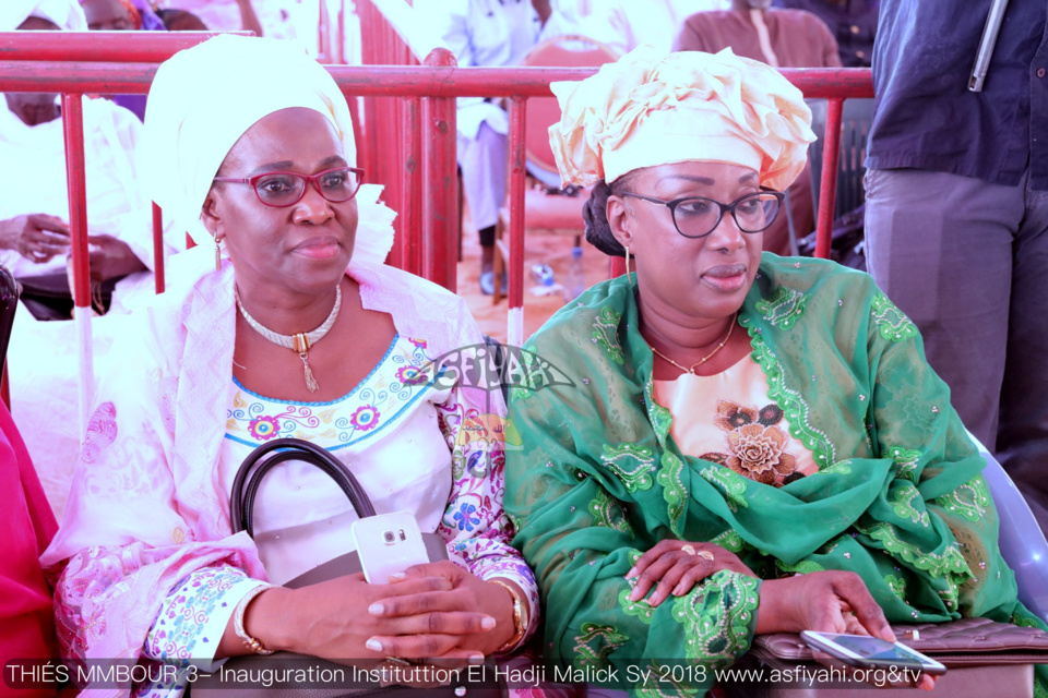 PHOTOS -  THIES - Les images de l'Inauguration de l'institut El Hadj Malick SY de Serigne Khalifa KEBE