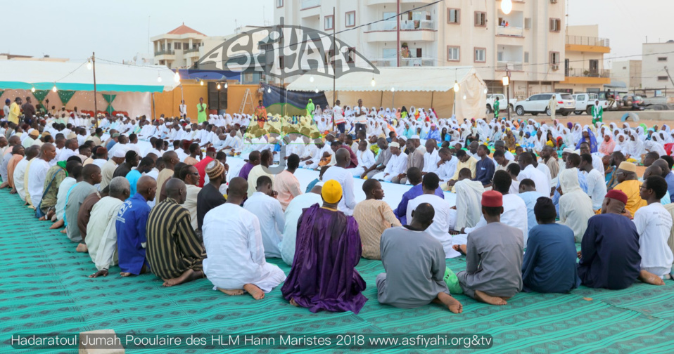 PHOTOS - Les Images de la Hadaratoul Jumah Populaire Abnâ'U Hadrati Tidjaniyati des HLM Hann Maristes
