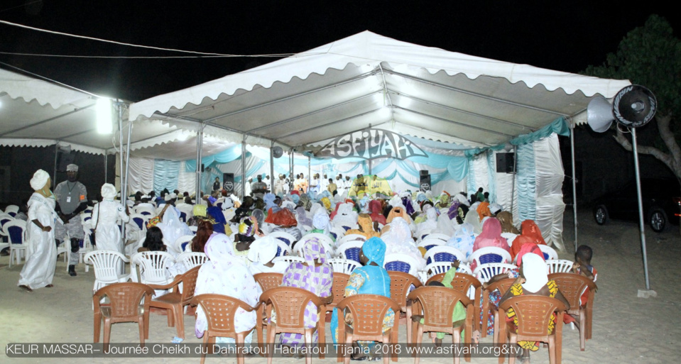 PHOTOS - KEUR MASSAR- Les images de la Conférence du Dahiratoul Hadaratou Tijania 2018 de Oustaz Ayouba Fall