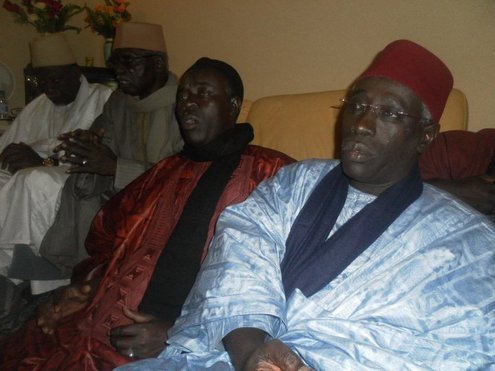 Visite de Serigne Mbaye Sy Mansourr à Paris : Visite de Serigne Mbaye Sy Mansourr à Paris :