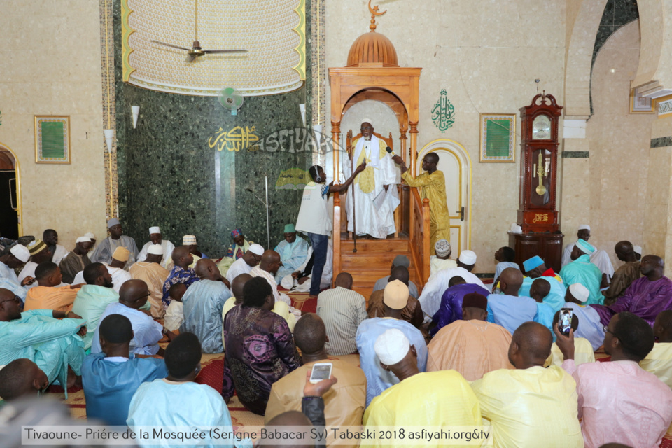 PHOTOS - TABASKI 2018 - Les Images de la Priere à la Mosquée Serigne Babacar Sy (rta)
