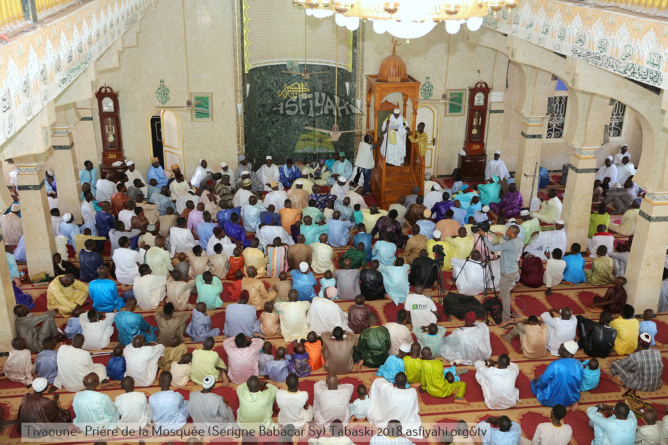 PHOTOS - TABASKI 2018 - Les Images de la Priere à la Mosquée Serigne Babacar Sy (rta)